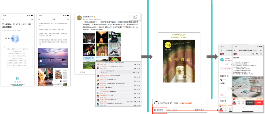 行楽公式WeChat、WeiboにてPR